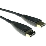 ACT Оптичен хибриден кабел ACT AK4031, DisplayPort 1.4 мъжко - DisplayPort 1.4 мъжко, 15 м, Черен (EWENT-ACT-CAB-AK4031) - xtreme