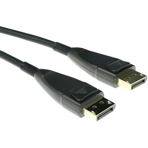 ACT Оптичен хибриден кабел ACT AK4031, DisplayPort 1.4 мъжко - DisplayPort 1.4 мъжко, 15 м, Черен (EWENT-ACT-CAB-AK4031) - xtreme
