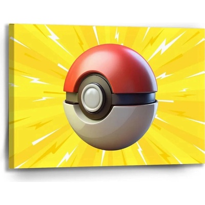 Sablio Obraz Pokemon ball Explózia - 90x60 cm