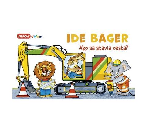 Skládanka - Ide bager