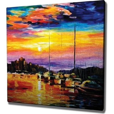 Wallity Репродукция на стена върху платно Леонид Афрамов, 45 x 45 cm - Wallity (265VGA1305)