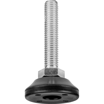 Walteco Stavacia skrutka M8x40 mm priemer 30 mm pretáčacia, čierna 2 ks 50377