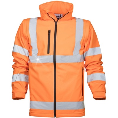 Ardon H8921 HI-VIZ reflexní softshellová bunda oranžová