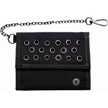 FALLEN peněženka Chain Wallet Black Silver