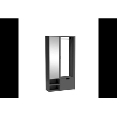 Jarstol Портманто с огледало milo uni сив