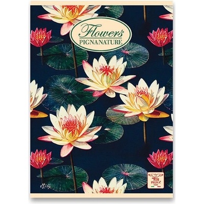 Pigna Školní sešit Nature Flowers A5 čistý