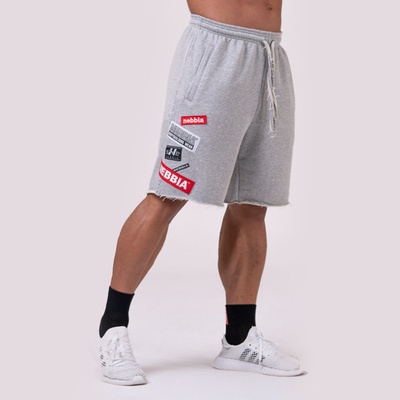 Nebbia šortky 178 boys light grey