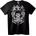 NOONEBRAND Тениска Skull Rock Поздрав - XS, White