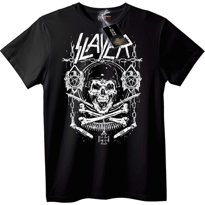 NOONEBRAND Тениска Skull Rock Поздрав - XS, White