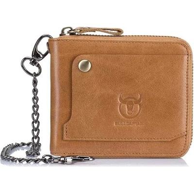 Bullcaptain kožená peněženka s řetízkem Gwen Camel BULLCAPTAIN QB022s1