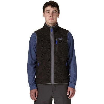 Patagonia M's Retro Pile Vest black w/forge grey