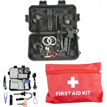 CHZ Survival box na přežití AID KIT KPZ 27v1 EDC