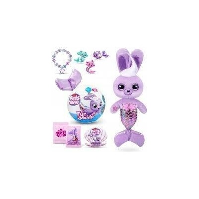 ZURU Pets Alive Furmaids králíček fialový