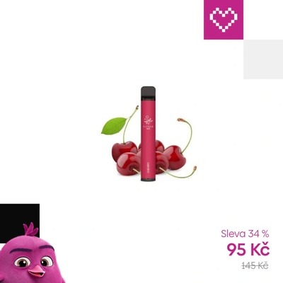 Elf Bar 600 Cherry 20 mg 600 potáhnutí – Zboží Dáma