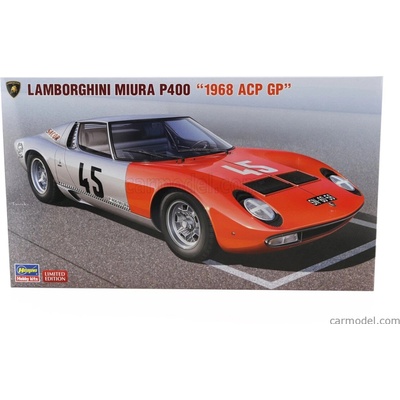 Hasegawa Lamborghini Miura P400 N 45 Acp Gp Season 1968 / 1:24