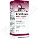 Volně prodejné léky BROMHEXIN KM POR 8MG/ML POR GTT SOL 1X20ML