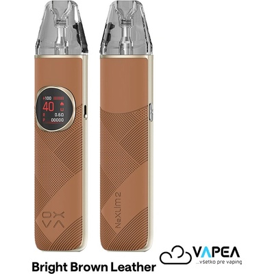 OXVA NeXLIM2 POD kit 2000 mAh Bright Brown Leather