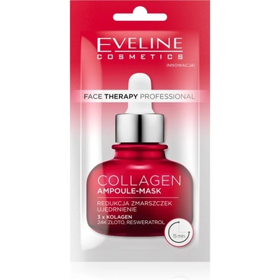 Eveline Cosmetics Face Therapy Collagen маска-крем за възстановяване стегнатостта на кожата 8ml
