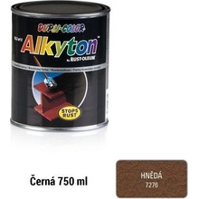 Alkyton žáruvzdorná vypalovací barva 0,75L černá