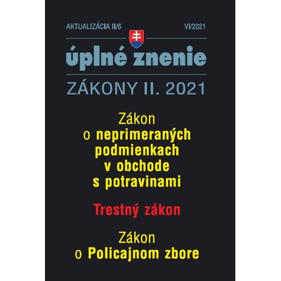 Aktualizácia II/6 2021 - Poradca s.r.o.