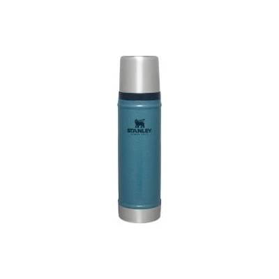STANLEY 1913 Classic Legendary Thermos Bottle 0.59L - Thermos Keeps Hot or Cold for 18 Hours - Stainless Steel Thermos Flask - BPA Free - Dishwasher Safe - Hammertone Lake - 10-11345-043
