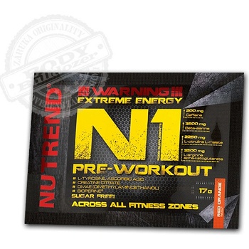 NUTREND N1 Pre-Workout 17 g
