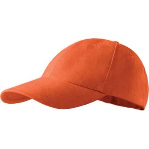 Malfini 6P Детска шапка, оранжева, 380 г/м2 (30311)