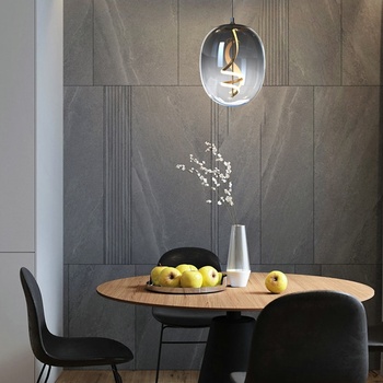 Onli - led Пендел lilly led/12w/230v 4000k черен (ol0376)