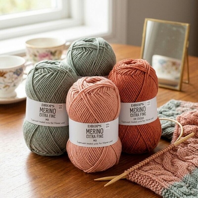Drops Merino Extra Fine 50g 105m