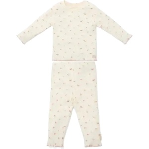 Little Dutch Детска пижама от две части Little Dutch Fairy Blossom - 86-92 cm, 1-2 г, White (CL24296019) - baby