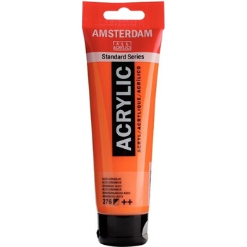 Amsterdam akrylová farba 120 ml 276 azo oranžová
