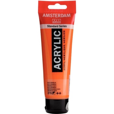 Amsterdam akrylová farba 120 ml 276 azo oranžová