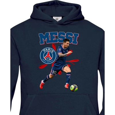 Dětská mikina Lionel Messi modrá
