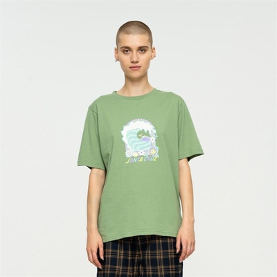 SANTA CRUZ Free Spirit Wave T-Shirt Jade