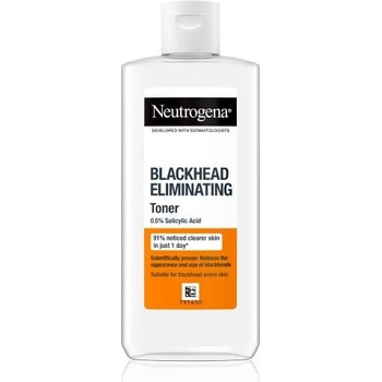 Neutrogena Blackhead Eliminating Toner тоник за лице против черни точки 200 ml унисекс