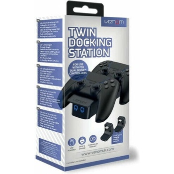 Image 1 of Venom Twin Docking Station for PS5 black (VS5007)
