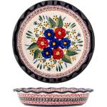 Bloomingville Глинена чиния за сервиране ø 26, 5 cm Florist - Bloomingville (82072588)