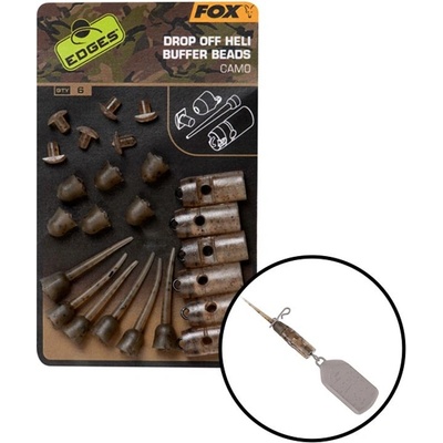 Fox Edges Camo Drop Off Heli Buffer Bead Kit