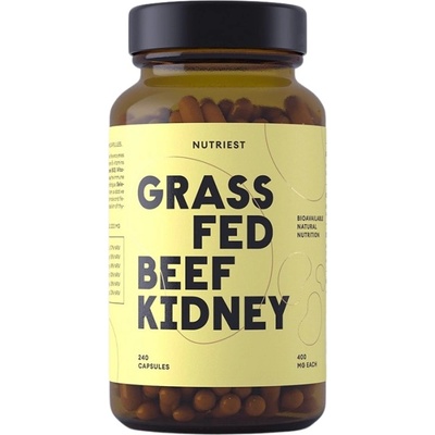 Nutriest Grass Fed Beef Kidney 400 mg [240 капсули]