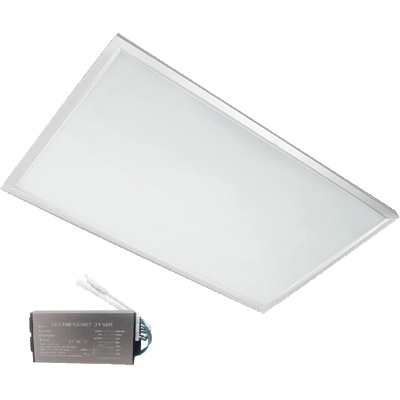ELMARK Led ПАНЕЛ 36w 4000k-4300k 595/295 БЯЛА РАМКА + АВ (92panel013we)