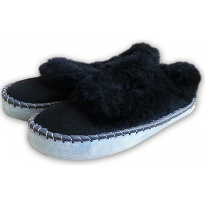 Ručně šité pánské valašské mokasíny z ovčí kožešiny – Zboží Dáma