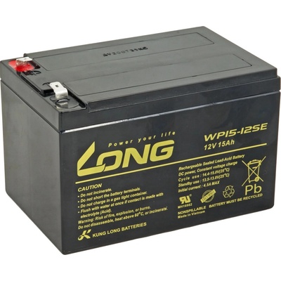 Long 12V 12Ah AGM F2 WP12-12E