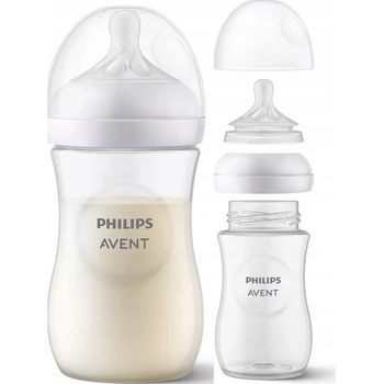 Avent Philips Láhev Natural Response bílá 260 ml