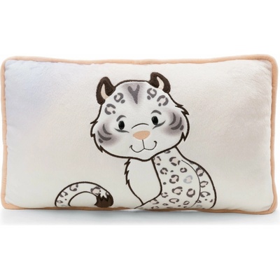 Nici GREEN Polštář sněžný leopard Eleni Snowbell 43 x 25 cm