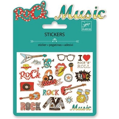 Djeco MINI SAMOLEPKY Pop a Rock