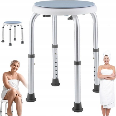 Timago TGR-R KP-O 5021 Stolička do sprchy kulatá otočná – Zboží Dáma