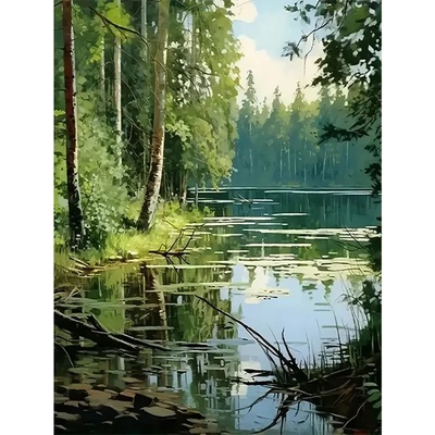 Диамантен гоблен 40 х 30 см. tm-fj000036