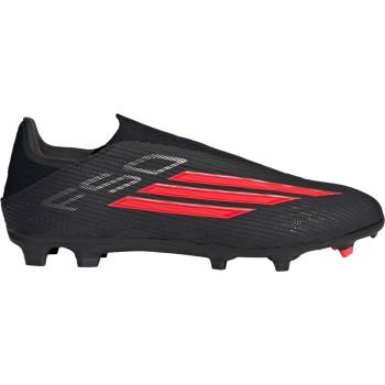Image 1 of Adidas Мъжки футболни бутонки Adidas Mens adidas F50 League Laceless Firm Ground Football Boots - Black/Red/Black