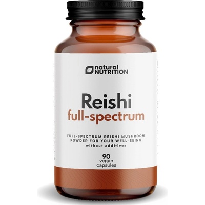 Natural Nutrition Reishi full-spectrum 90kaps