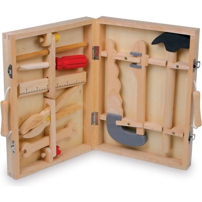 Small Foot dřevěný kufr s nářadím pro děti 29 x 21 cm